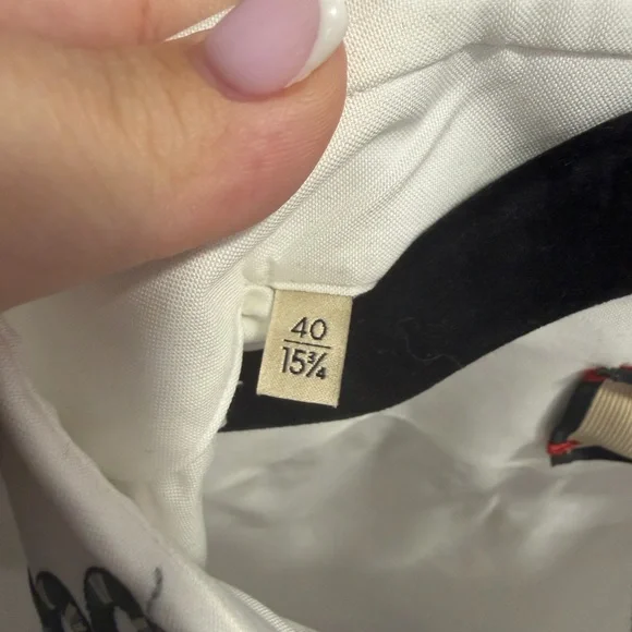 NWT Men’s Gucci Button Down Size 15 (IT 40) - Picture 7 of 7